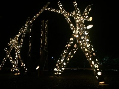 Oficina de lanternas de bambu ilumina  campus de Bauru com beleza e criatividade