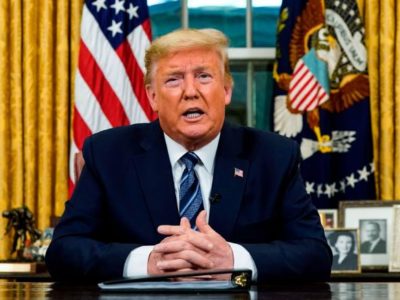 ‘Após os 15 dias de isolamento, decidiremos o caminho’, diz Trump