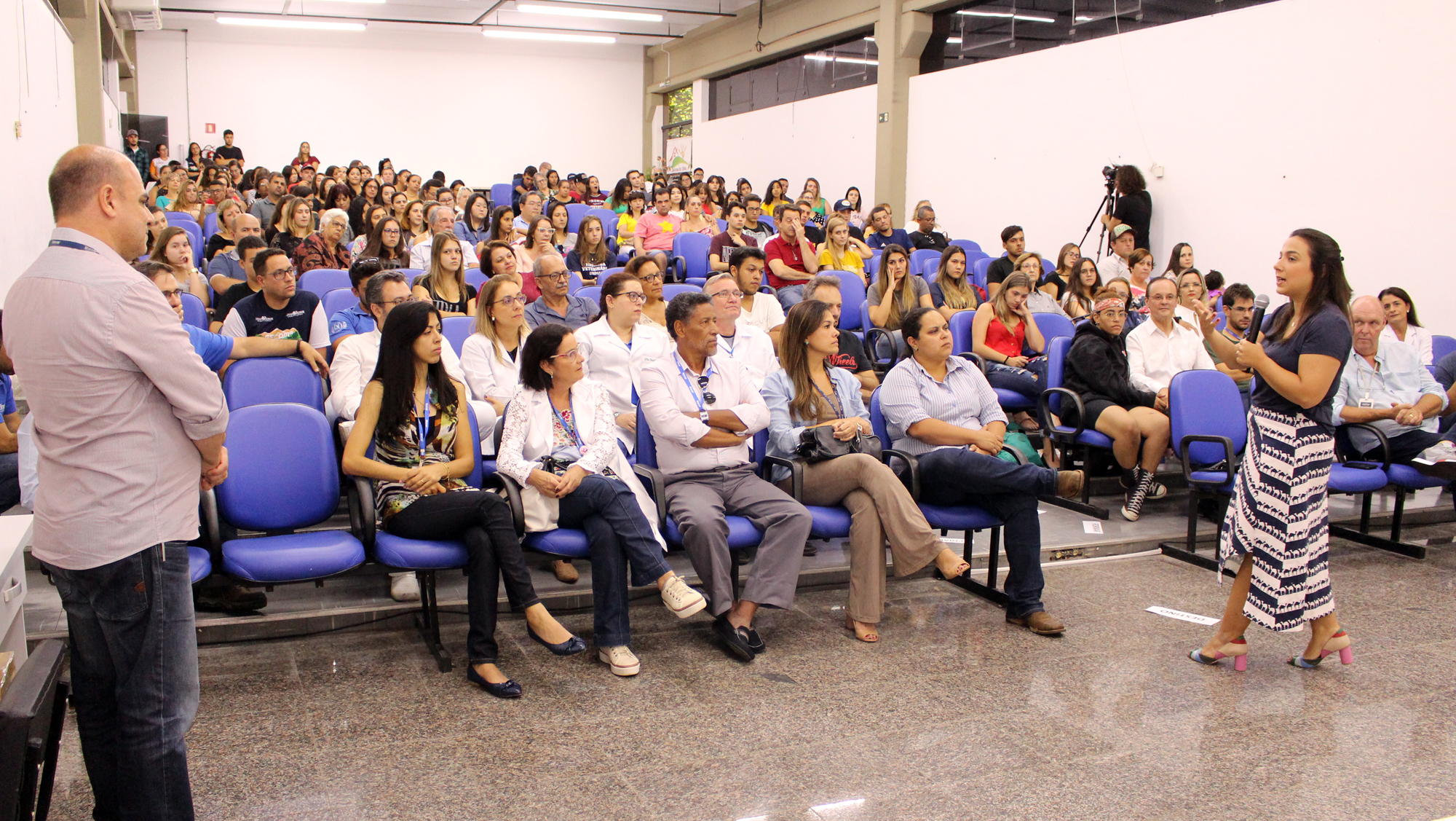 Medicina Veterinária acolhe os novos alunos na Universidade de Marília