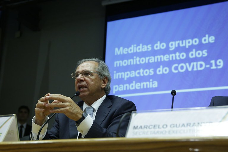 Governo Federal propõe medidas para  incentivar a economia frente ao Covid-19