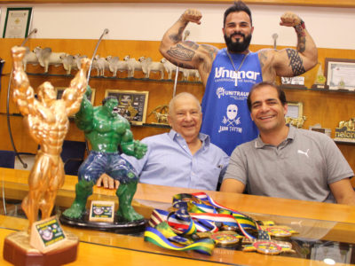 Unimar recebe o campeão de halterofilismo do interior