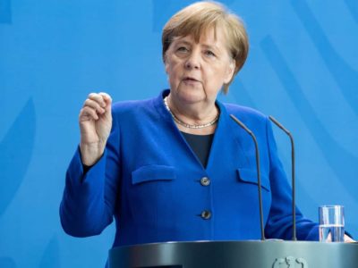 Merkel quer fim lento de quarentena na Europa