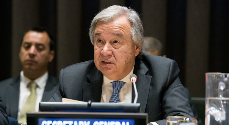 Secretário-geral da ONU apela a um  ‘cessar-fogo imediato e mundial’