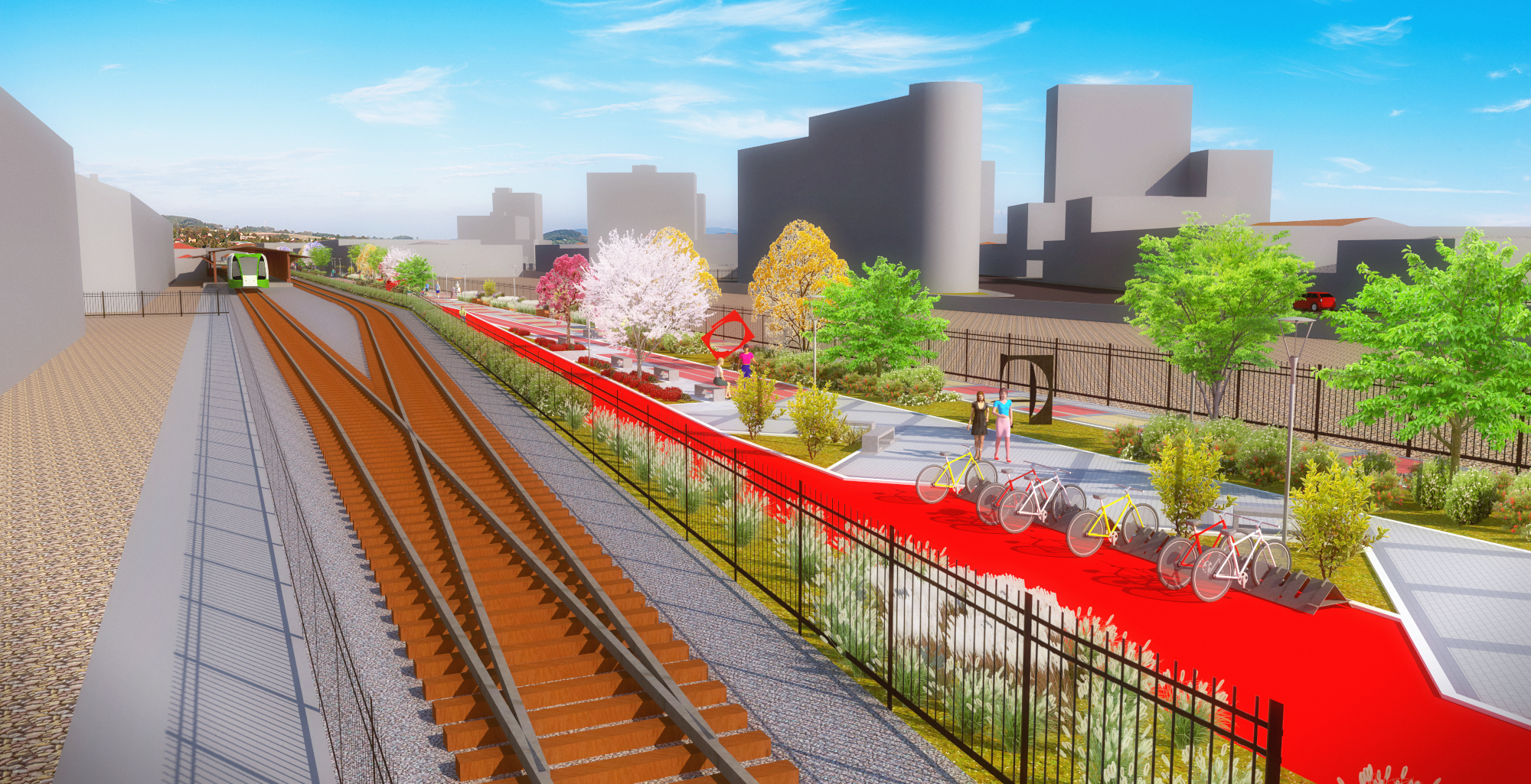 Construção de ciclovia paralela aos trilhos da linha férrea é aprovada