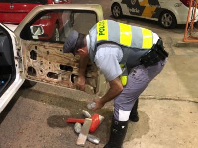 Policiamento Rodoviário apreende mais de 30 quilos de maconha