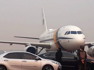Fumaça de queimadas prejudicou pouso de avião de Bolsonaro, confirma aeroporto