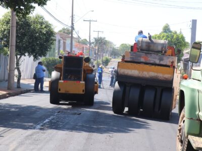 Recape da rua João Patrocínio de Araújo na zona sul finaliza nesta sexta-feira
