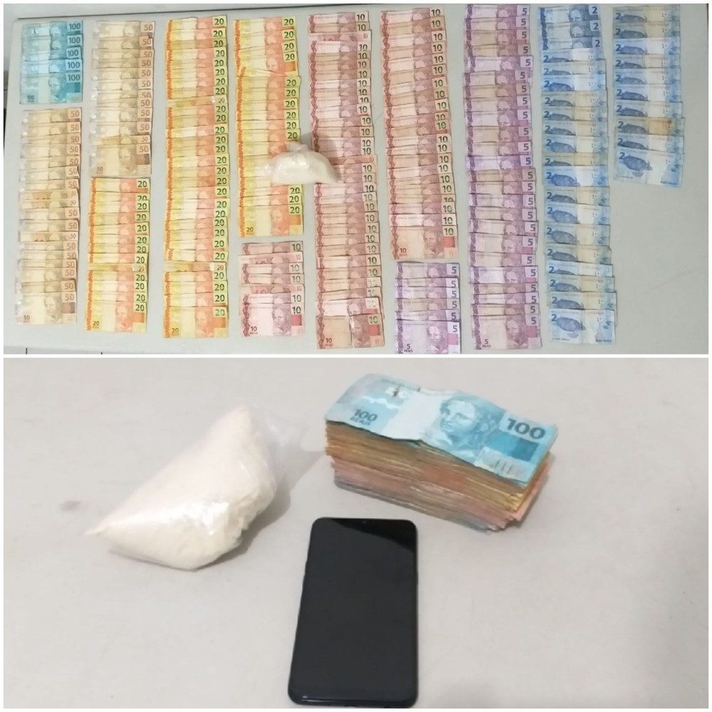 Homem preso por tráfico de drogas estava com R$ 4 mil na cueca na zona Sul
