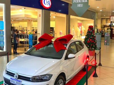 Nesse Natal, o Marília Shopping traz um presente especial para seus clientes com o sorteio de um Polo 0 km