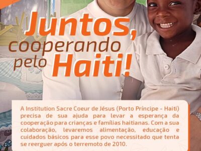 Sicredi recebe doações até sexta-feira para ajudar crianças e famílias haitianas