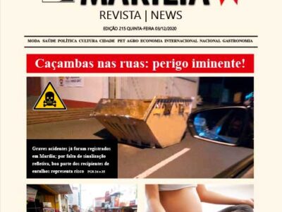 D MARÍLIA REVISTA | NEWS – EDIÇÃO 03-12-2020 – QUINTA-FEIRA