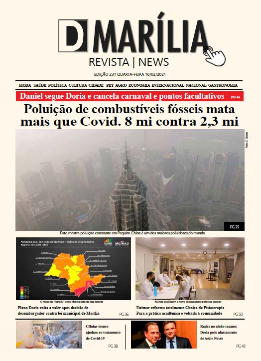 D MARÍLIA REVISTA|NEWS – EDIÇÃO – 10/02/2020 – QUARTA-FEIRA