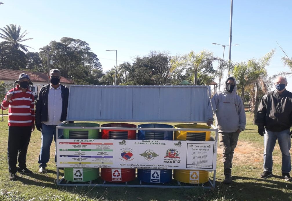 Marília ganha nova unidade do Projeto EcoEstação para coleta seletiva