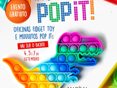 Marília Shopping promove oficinas de Fidget Toys