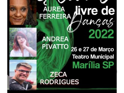 Festival Livre de Dança de Marília acontece neste final de semana no Teatro Municipal