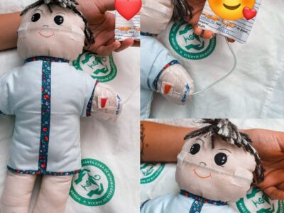 Bloco Pediátrico da Santa Casa de Marília implementa programa com bonecos terapêuticos