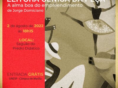 Unesp Marília traz Leitura Cênica da Peça “A alma boa do empreendimento”, de Jorge Domiciano