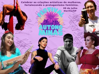 Marília recebe o 1º Festival AutonoMinas neste sábado, dia 9, na praça São Miguel