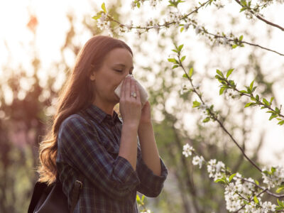 Você sabia que as alergias odem aumentar na primavera?