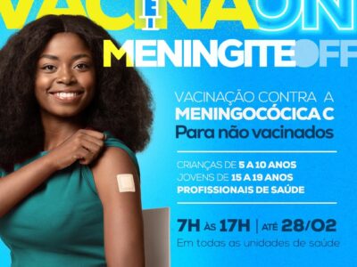 Só 3.000 doses: Prefeitura diz que intensifica vacinação contra a Meningite C nas unidades de saúde