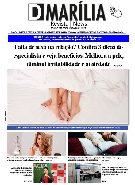 D MARÍLIA REVISTA|NEWS – EDIÇÃO – SEXTA-FEIRA – 20-01-2023