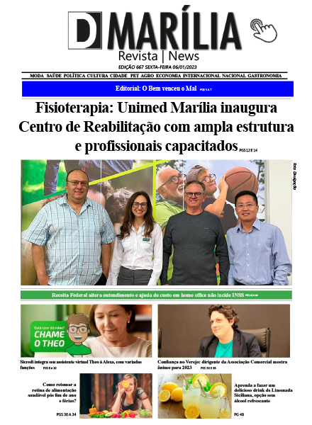 D MARÍLIA REVISTA|NEWS – EDIÇÃO – SEXTA-FEIRA – 06-01-2023