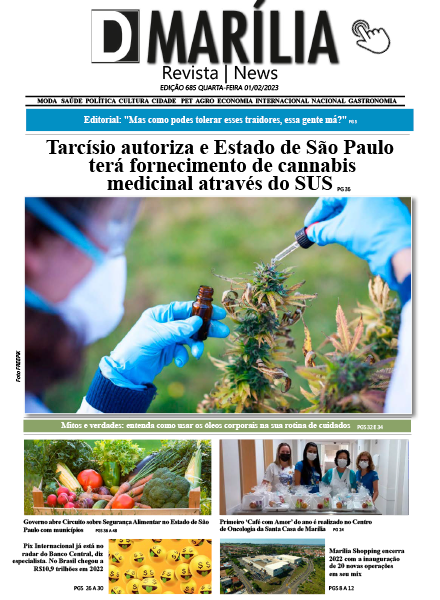 D MARÍLIA REVISTA|NEWS – EDIÇÃO – QUARTA-FEIRA – 01-02-2023