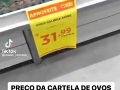 ‘Ovocanha’? Cartela de ovos ultrapassou R$ 30 em estado onde Lula venceu com 71% dos votos