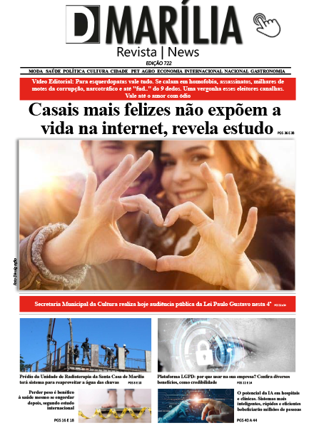 D MARÍLIA REVISTA|NEWS – EDIÇÃO 722