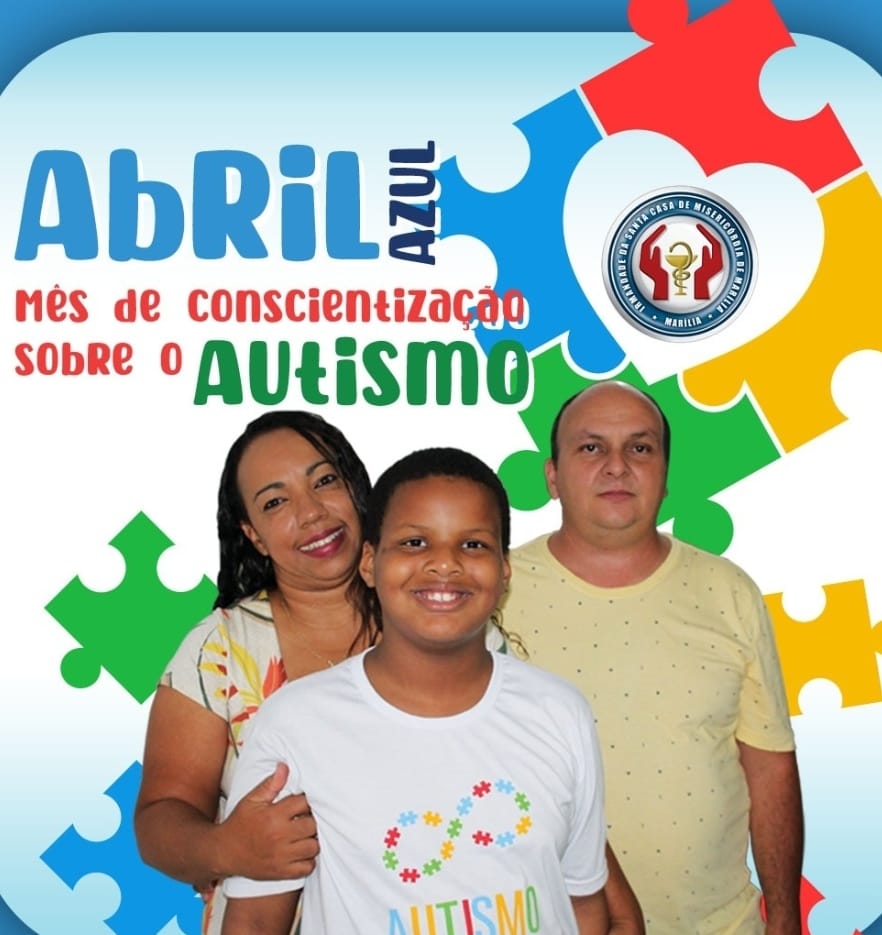 Abril Azul: Santa Casa de Marília realiza diversas atividades no mês de conscientização sobre o autismo