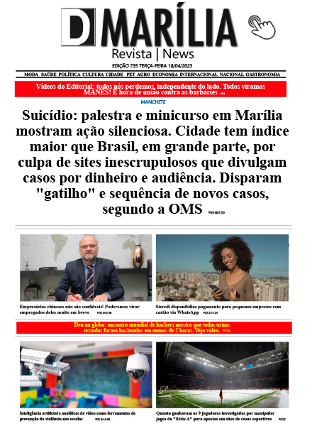 D MARÍLIA REVISTA|NEWS – EDIÇÃO – QUARTA-FEIRA – 19-04-2023
