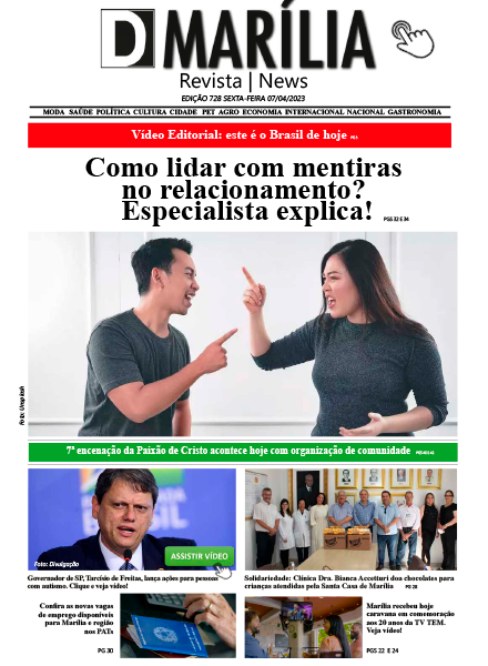 D MARÍLIA REVISTA|NEWS – EDIÇÃO 728 – 07-04-2023