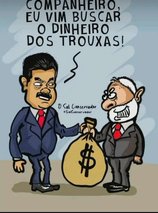 Editorial: Não é para se esperar menos quando dois bandidos, Lula e Maduro, se reúnem. Agressão a jornalistas, inclusive soco em mulheres. Cadê as feministas do Brasil?
