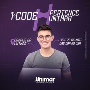 1º Code Experience Unimar. A competição contará com uma série de desafios de programação em Python