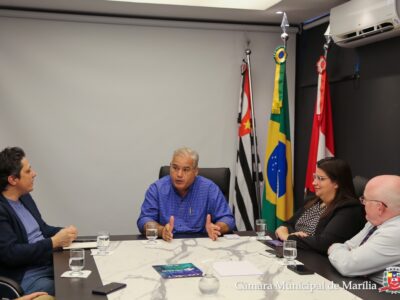 Presidentes da Câmara e Codem se reúnem para discutir o “ futuro de Marília”