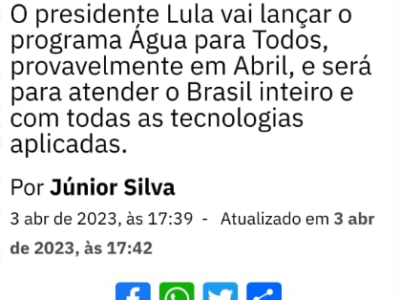 Vídeo Editorial: Triste. Transposição do Rio São Francisco ainda tem suas comportas fechadas pelo desgoverno Lula e equipamentos vão se deteriorando; Vejam vídeo e façam o ” L “