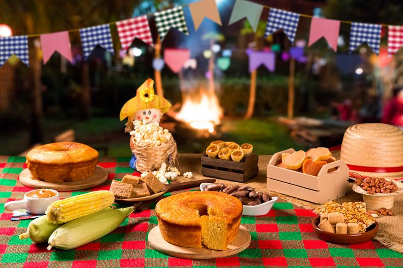 Comidas de festa junina com baixas calorias