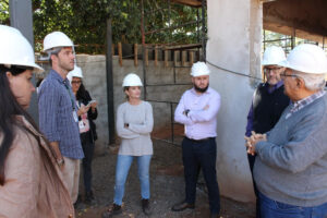Nova visita do MS constata execução de 55% das obras da unidade de Radioterapia da Santa Casa de Marília.