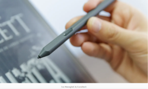 É possível usar caneta no Kindle Scribe?