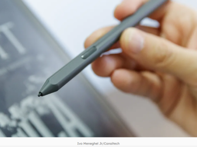 É possível usar caneta no Kindle Scribe?
