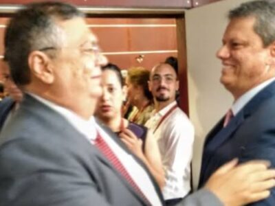 Governador Tarcísio em Lisboa, no “Gilmarpalooza”