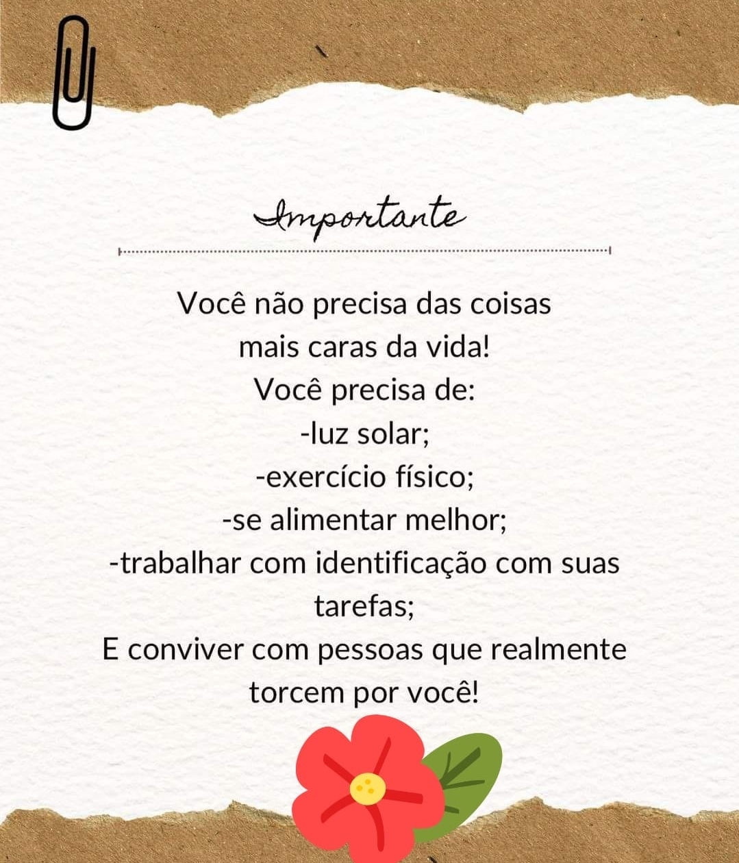 Vamos iniciar a semana refletindo sobre onde colocamos nosso foco e energia. Confira!