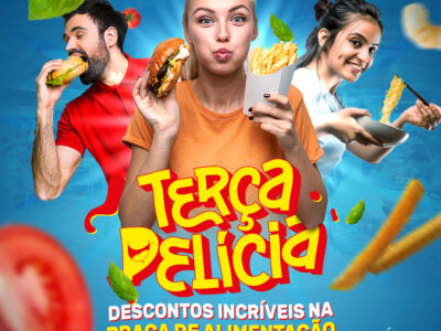 Marília Shopping traz deliciosa promoção da região. De hoje até 8 de agosto, Praça de Alimentação traz super descontos