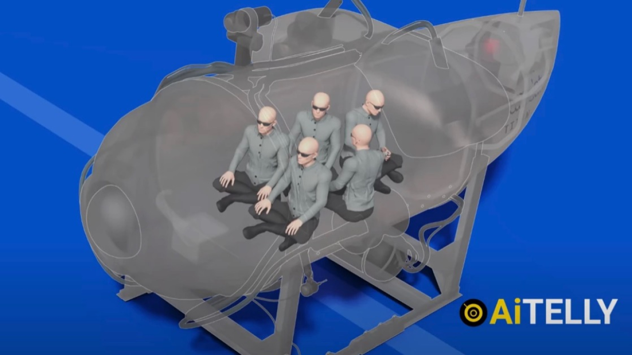 ANIMAÇÃO EM 3D QUE DETALHA A IMPLOSÃO DO TITAN VIRALIZA