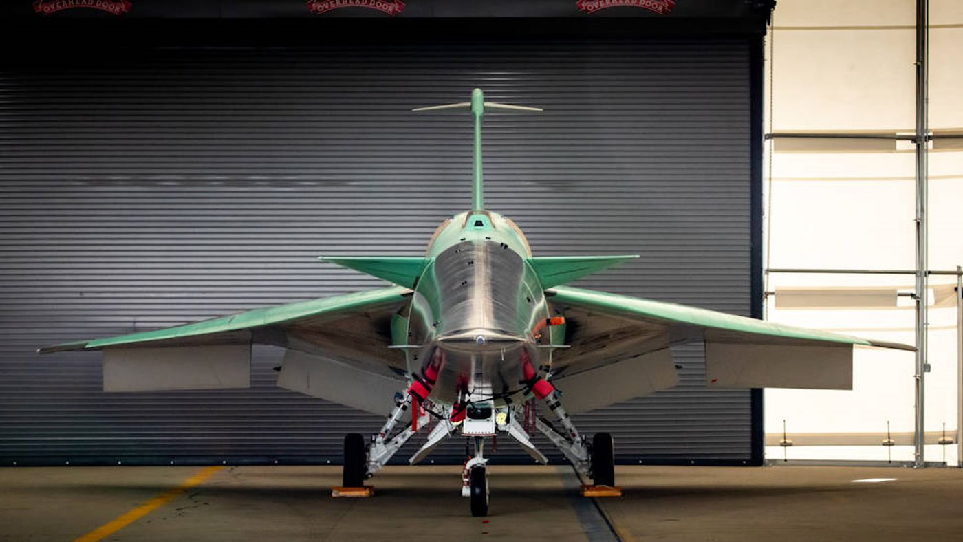 Avião supersônico silencioso da NASA, X-59 está mais próximo do voo inaugural