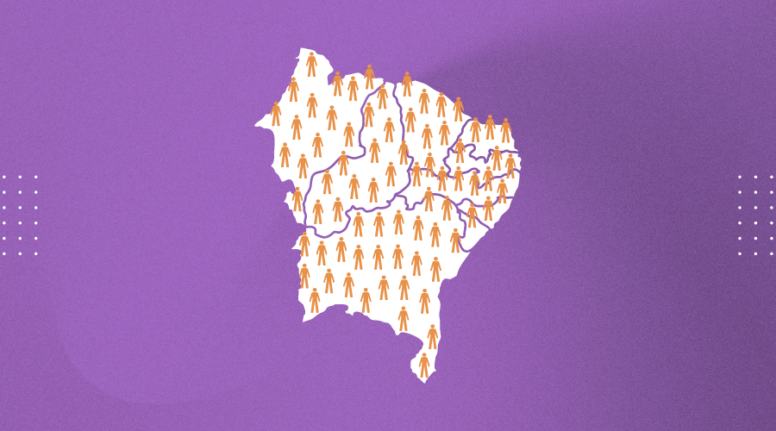 População do Nordeste é menor que o estimado em 76% dos municípios, revela Censo 2022