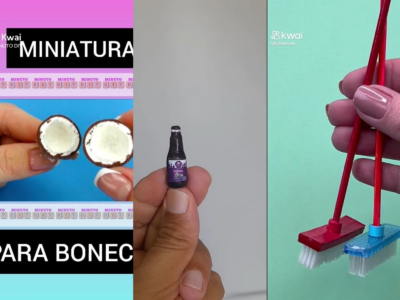 Quer aprender a fazer miniaturas que bombam na web? Confira perfis que ensinam e inspiram