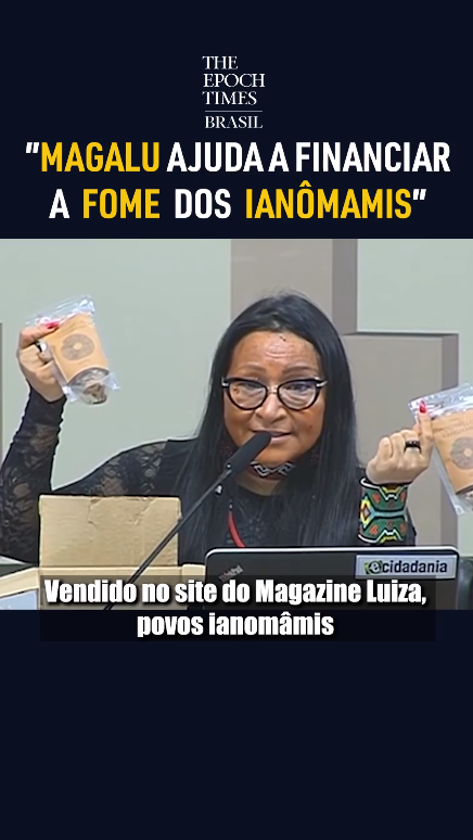 Vídeo Editorial: vejam só o lixo que é essa esquerdista de fachada, mais uma esquerdopata estelionatária, dona   da Magazine Luíza, Luíza Trajano e seu filhos, que produzem a fome dos índios Ianomamis, assim como centenas de ONGs, artistas brasileiros e internacionais. Confira vídeo do ESCÂNDALO!