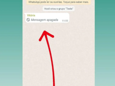 Aprenda truque para ler mensagem apagada no WhatsApp, sem precisar de outro aplicativo