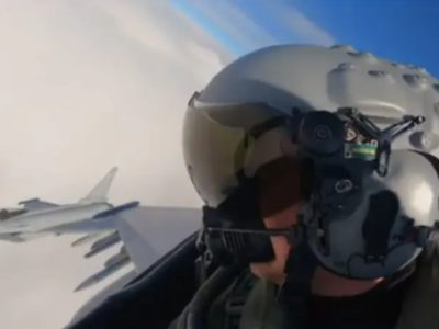Vídeo impressionante mostra missão de piloto britânico a metros de três caças russos: ‘Um erro e é a 3ª Guerra’; VEJA